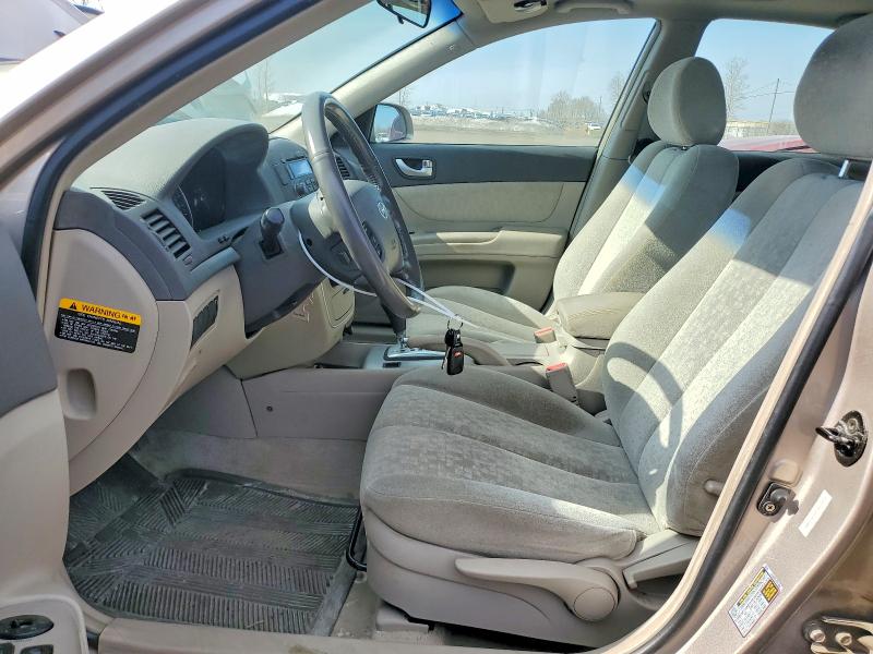 2007 Hyundai Sonata მანქანა იყიდება აუქციონზე, vin: 5NPET46F07H221319, აუქციონის ნომერი: 49017586