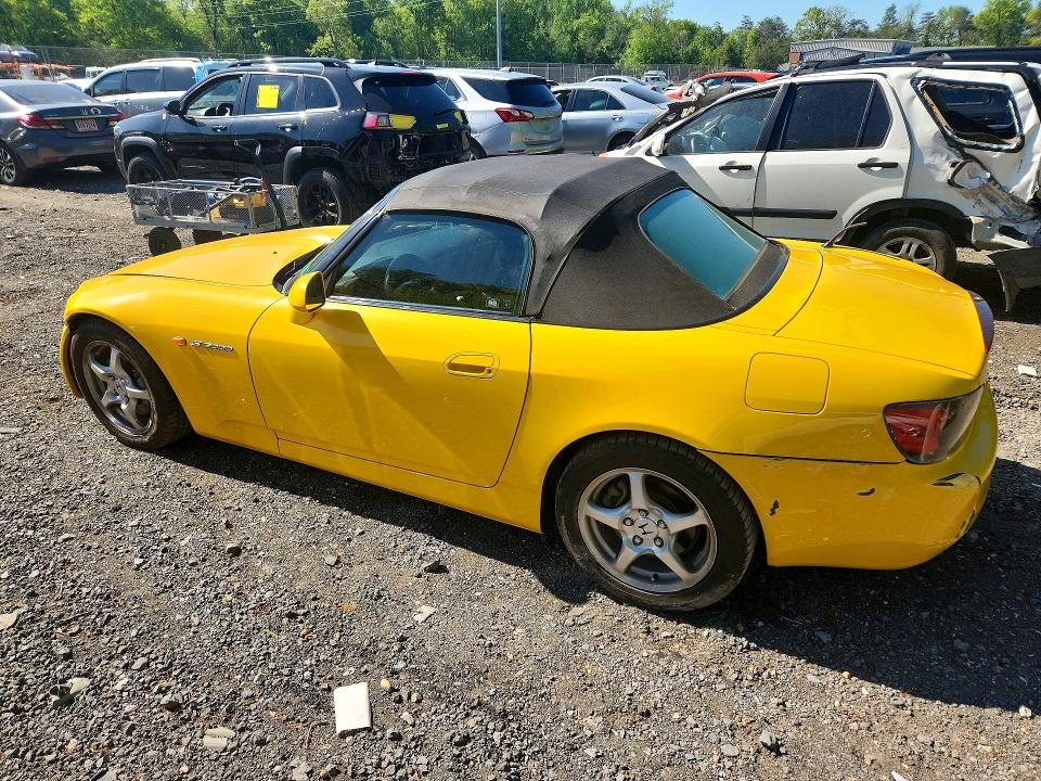 Продаж на аукціоні авто 2001 Honda S2000, vin: JHMAP11491T009379, номер лоту: 50702766