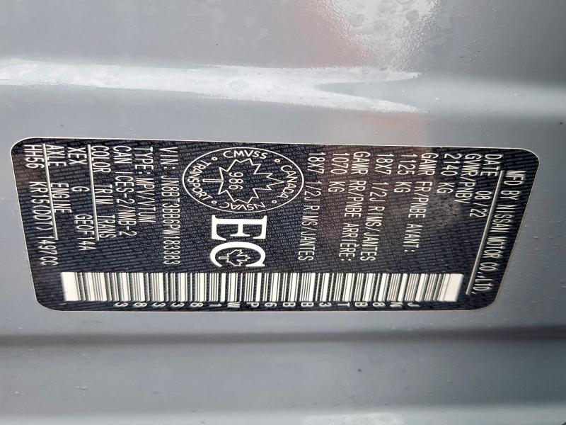 Продаж на аукціоні авто 2023 Nissan Rogue, vin: JN8BT3BB6PW183383, номер лоту: 45597236