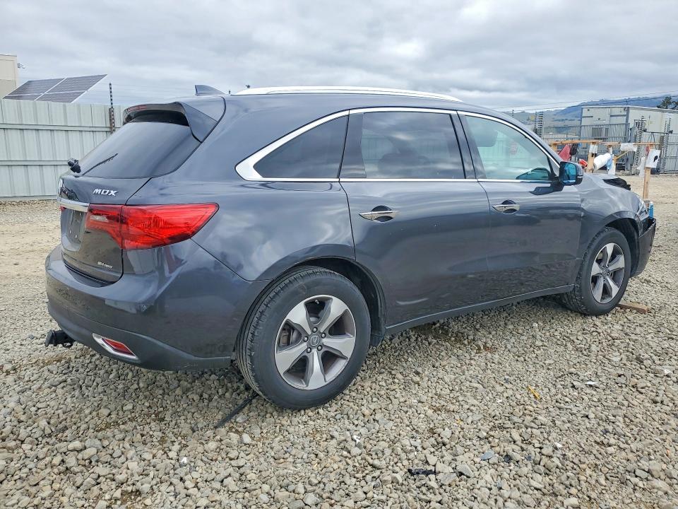 49865516 :رقم المزاد ، 5FRYD4H20FB005423 vin ، 2015 Acura Mdx مزاد بيع