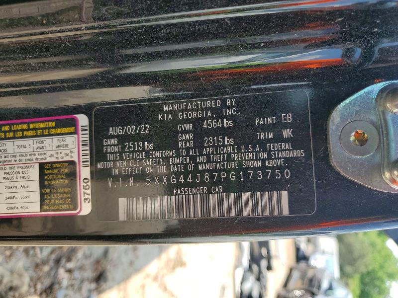 Продаж на аукціоні авто 2023 Kia K5, vin: 5XXG44J87PG173750, номер лоту: 50135336