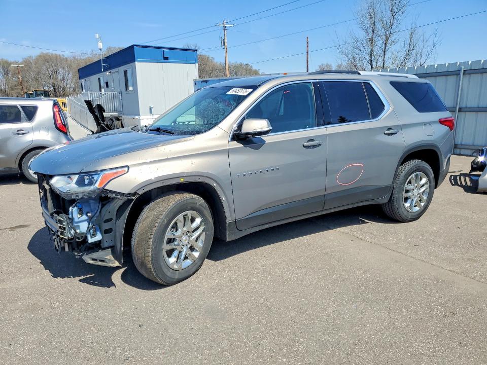 50452476 :رقم المزاد ، 1GNEVGKW3JJ215196 vin ، 2018 Chevrolet Traverse مزاد بيع