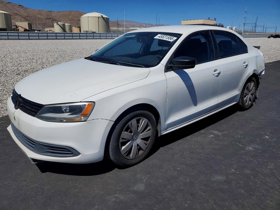 48831886 :رقم المزاد ، 3VW2K7AJ7EM210258 vin ، 2014 Volkswagen Jetta مزاد بيع