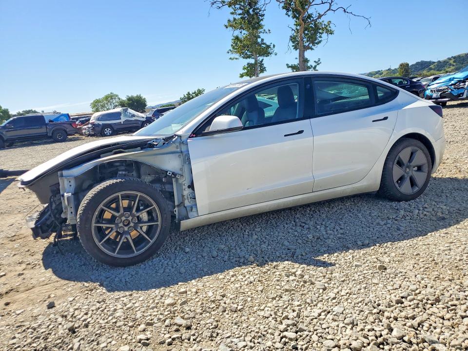 2021 Tesla Model 3 მანქანა იყიდება აუქციონზე, vin: 5YJ3E1EB8MF974511, აუქციონის ნომერი: 48862206