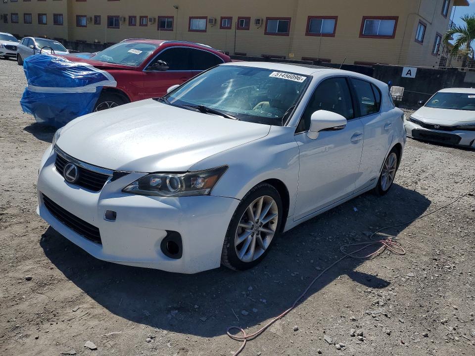Продажа на аукционе авто 2012 Lexus Ct, vin: JTHKD5BH7C2061205, номер лота: 51456096