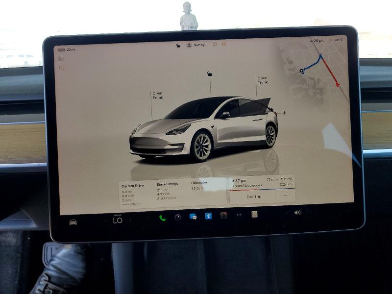 51511756 :رقم المزاد ، 5YJ3E1EA8PF573648 vin ، 2023 Tesla Model 3 مزاد بيع
