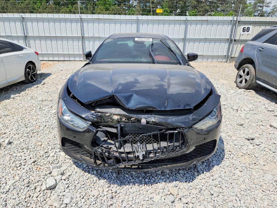 2017 Maserati Ghibli მანქანა იყიდება აუქციონზე, vin: ZAM57XSL4H1257181, აუქციონის ნომერი: 48823306