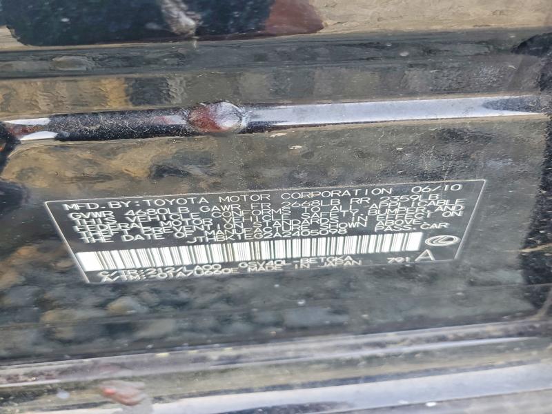Продаж на аукціоні авто 2010 Lexus Es 350, vin: JTHBK1EG2A2405098, номер лоту: 48612556