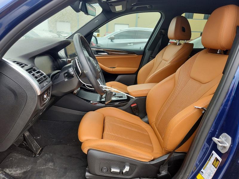 2022 Bmw X3 მანქანა იყიდება აუქციონზე, vin: 5UX53DP04N9K76905, აუქციონის ნომერი: 50548596