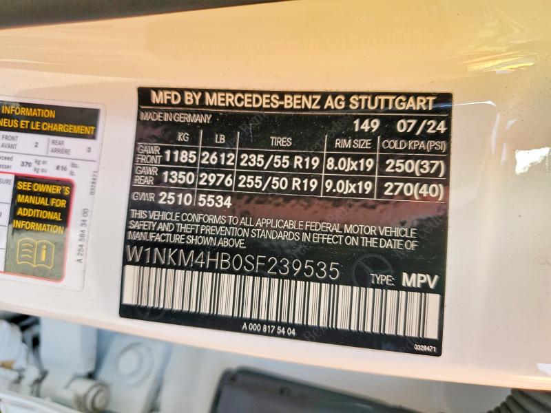 Auction sale of the 2025 Mercedes-benz Glc, vin: W1NKM4HB0SF239535, lot number: 48185486