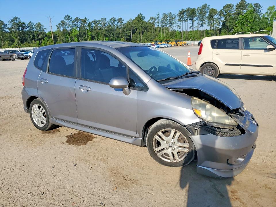 2007 Honda Fit მანქანა იყიდება აუქციონზე, vin: JHMGD38617S041666, აუქციონის ნომერი: 50081626