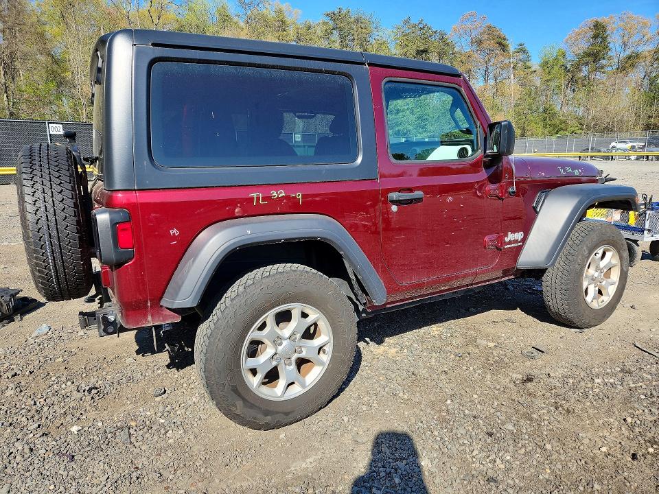 48738136 :رقم المزاد ، 1C4GJXAN5MW670791 vin ، 2021 Jeep Wrangler مزاد بيع