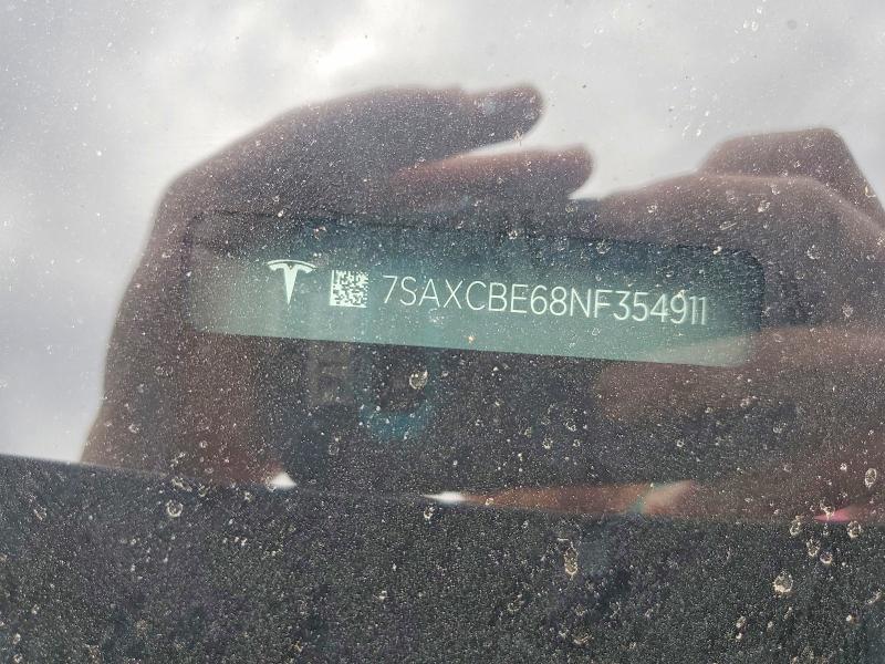Aukcja sprzedaży 2022 Tesla Model X, vin: 7SAXCBE68NF354911, numer aukcji: 49835976