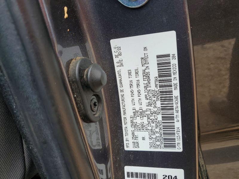 Aukcja sprzedaży 2022 Toyota Tacoma, vin: 3TYAX5GN4NT047653, numer aukcji: 51833886