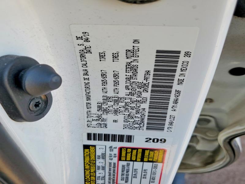 Aukcja sprzedaży 2019 Toyota Tacoma, vin: 3TMCZ5AN4KM247144, numer aukcji: 51165186