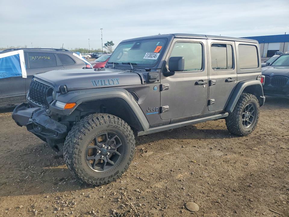 2025 Jeep Wrangler მანქანა იყიდება აუქციონზე, vin: 1C4RJXN61SW596911, აუქციონის ნომერი: 51380246