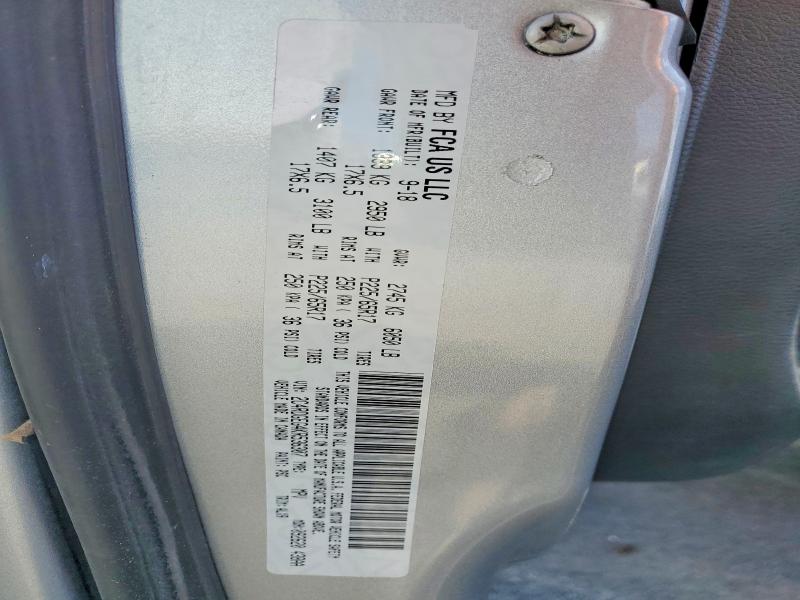 48187946 :رقم المزاد ، 2C4RDGEG4KR536307 vin ، 2019 Dodge Grand Caravan مزاد بيع