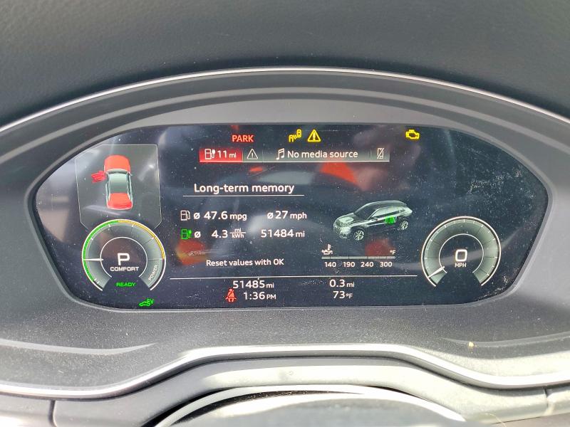 Aukcja sprzedaży 2022 Audi Q5 E, vin: WA1E2AFY0N2076987, numer aukcji: 48317466