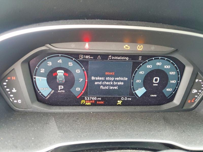 2022 Audi Q3 მანქანა იყიდება აუქციონზე, vin: WA1AUCF36N1037299, აუქციონის ნომერი: 49945776