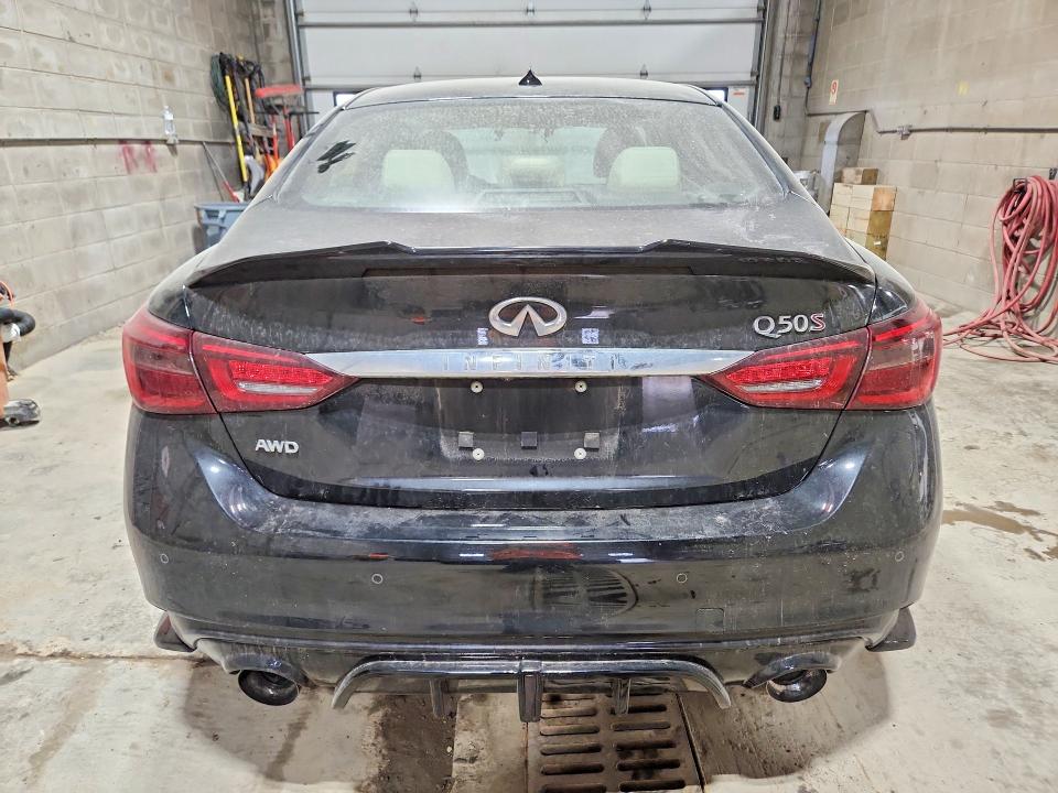2020 Infiniti Q50 მანქანა იყიდება აუქციონზე, vin: JN1FV7AR7LM660117, აუქციონის ნომერი: 50828136
