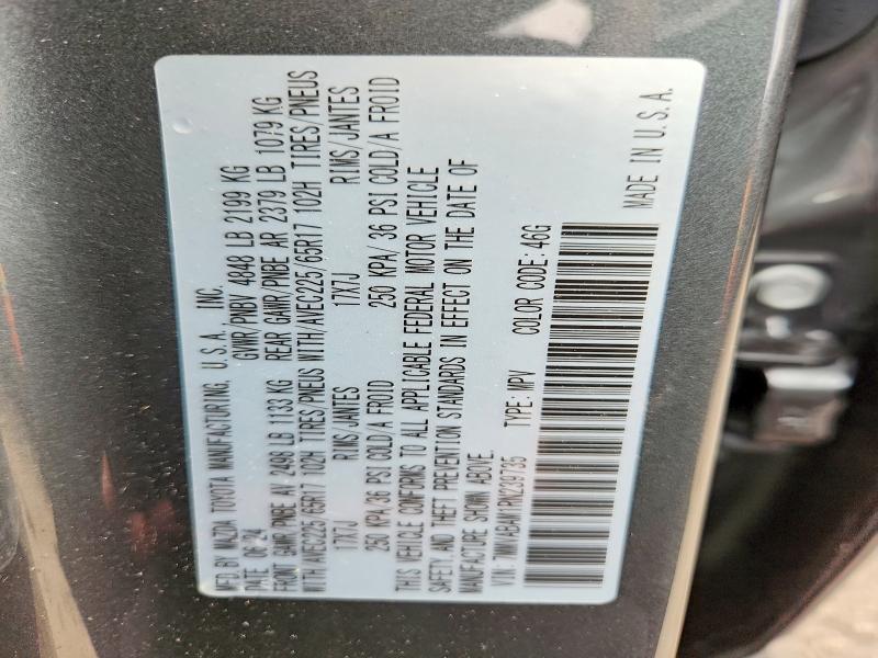 Aukcja sprzedaży 2024 Mazda Cx-50, vin: 7MMVABAM1RN239735, numer aukcji: 49678166