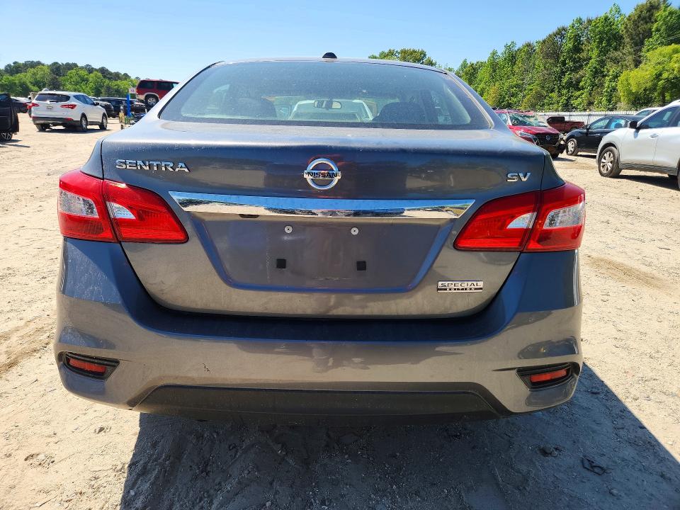 50854706 :رقم المزاد ، 3N1AB7AP1KY216602 vin ، 2019 Nissan Sentra مزاد بيع