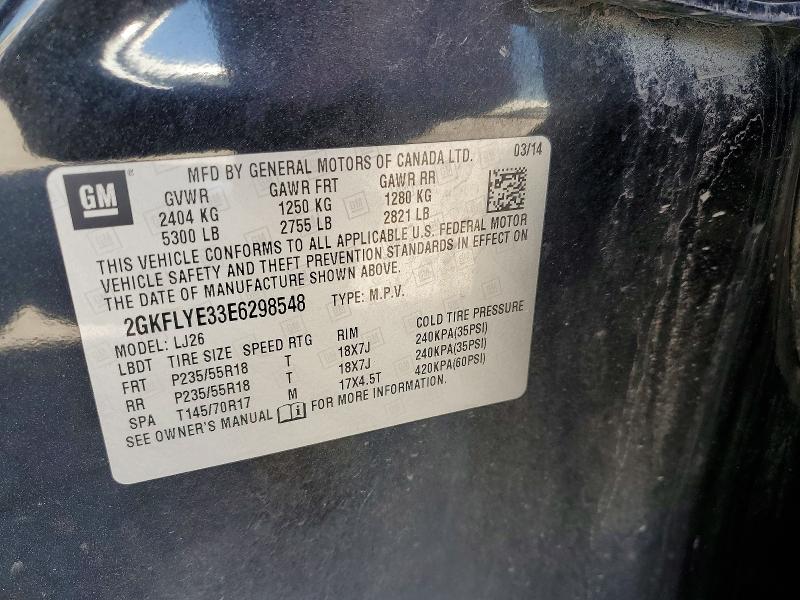 Продажа на аукционе авто 2014 Gmc Terrain, vin: 2GKFLYE33E6298548, номер лота: 50426146