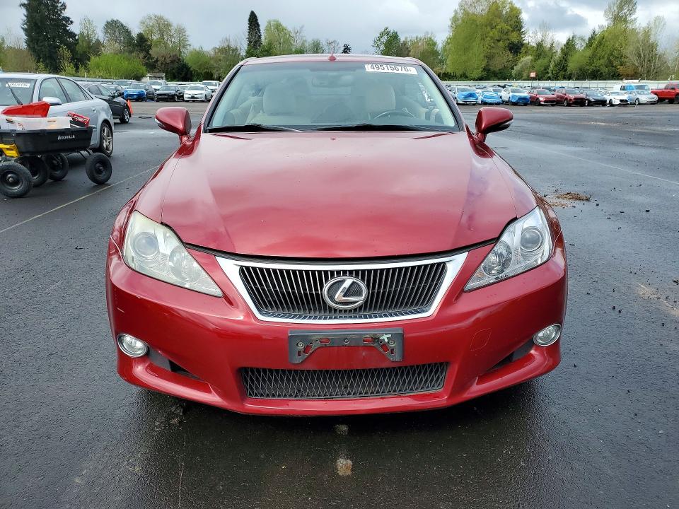 2010 Lexus Is მანქანა იყიდება აუქციონზე, vin: JTHFE2C21A2503481, აუქციონის ნომერი: 49515676