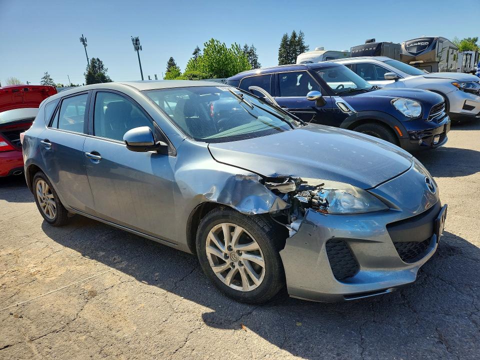 2012 Mazda 3 მანქანა იყიდება აუქციონზე, vin: JM1BL1L85C1618081, აუქციონის ნომერი: 51261456