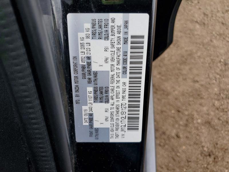 Продажа на аукционе авто 2020 Mazda 6, vin: JM1GL1TY2L1511270, номер лота: 51568766