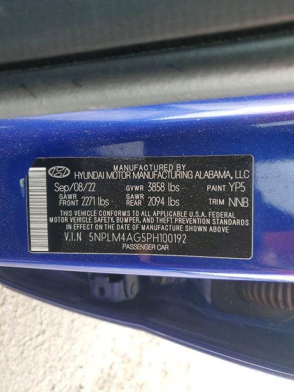 Продаж на аукціоні авто 2023 Hyundai Elantra, vin: 5NPLM4AG5PH100192, номер лоту: 79248675
