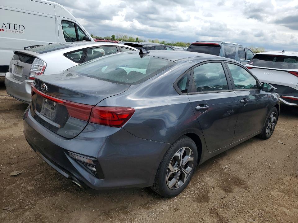 51620656 :رقم المزاد ، 3KPF24AD9LE241760 vin ، 2020 Kia Forte مزاد بيع