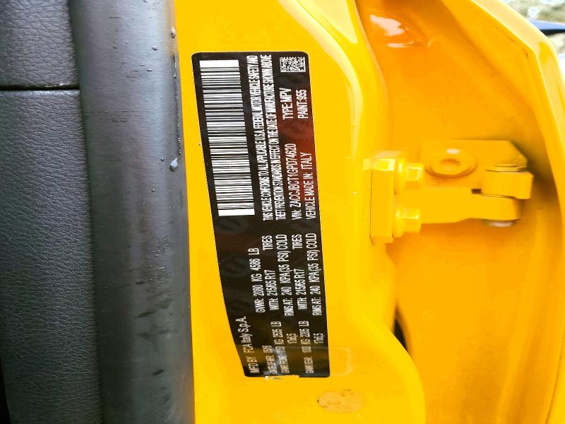 2016 Jeep Renegade მანქანა იყიდება აუქციონზე, vin: ZACCJBCT1GPD74620, აუქციონის ნომერი: 48868626