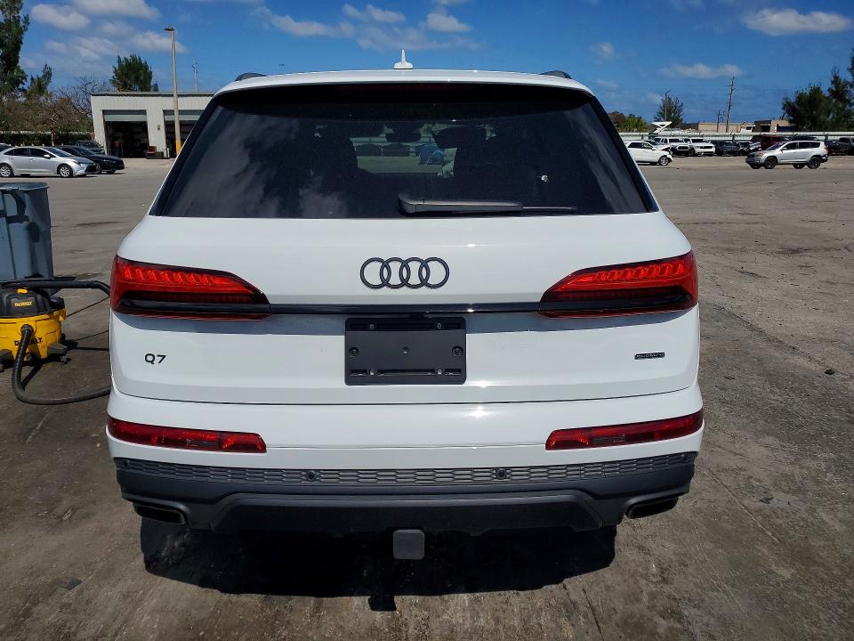2025 Audi Q7 მანქანა იყიდება აუქციონზე, vin: WA1LVBF73SD025494, აუქციონის ნომერი: 50384726