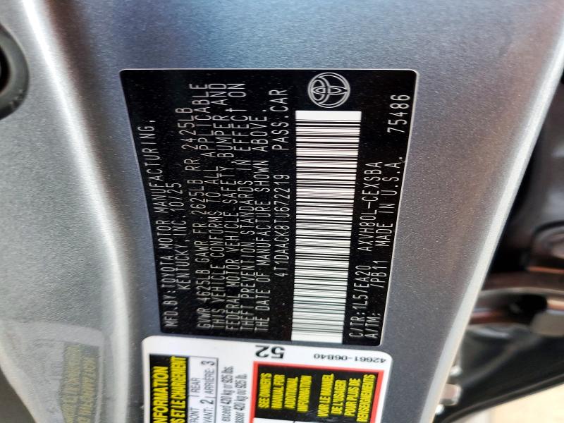 Продажа на аукционе авто 2026 Toyota Camry, vin: 4T1DAACK8TU672219, номер лота: 49506466