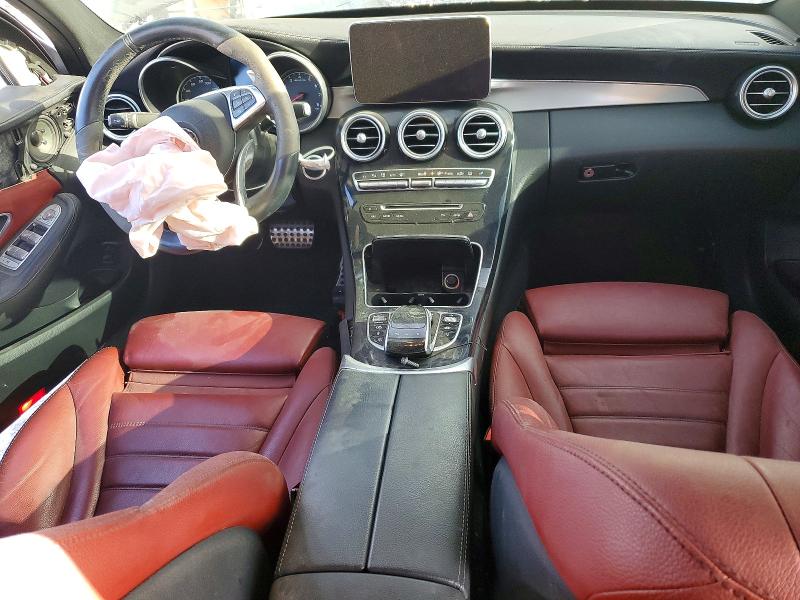 2017 Mercedes-benz C მანქანა იყიდება აუქციონზე, vin: 55SWF6EB6HU185253, აუქციონის ნომერი: 50400686