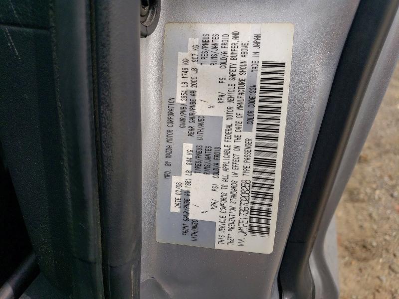 51621096 :رقم المزاد ، JM1FE173970208258 vin ، 2007 Mazda Rx8 مزاد بيع