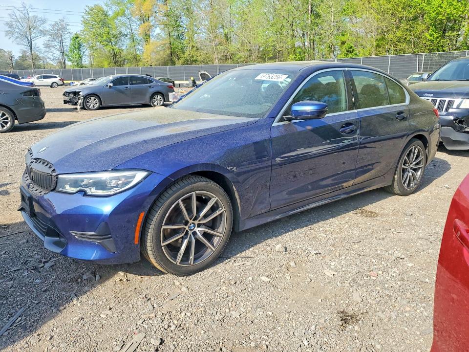 Auction sale of the 2020 Bmw 330xi, vin: 3MW5R7J05L8B32844, lot number: 49765256