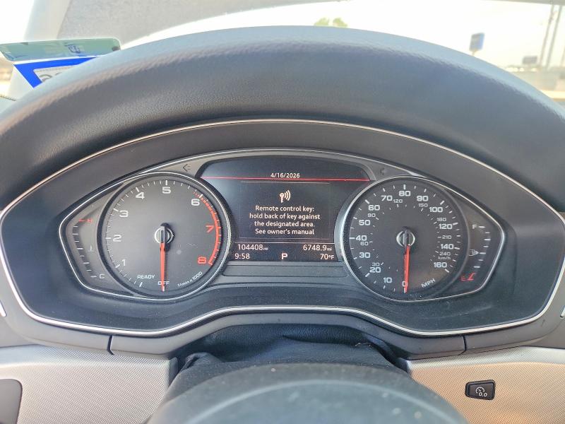 2018 Audi A4 მანქანა იყიდება აუქციონზე, vin: WAUKMAF49JA067590, აუქციონის ნომერი: 47809076