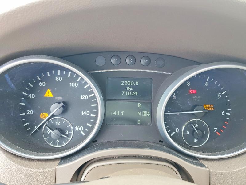 2008 Mercedes-benz Ml მანქანა იყიდება აუქციონზე, vin: 4JGBB86E98A391963, აუქციონის ნომერი: 48505846