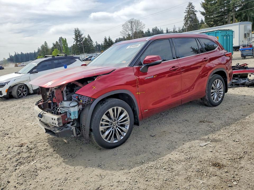 Aukcja sprzedaży 2021 Toyota Highlander, vin: 5TDEBRCH1MS024560, numer aukcji: 48546886