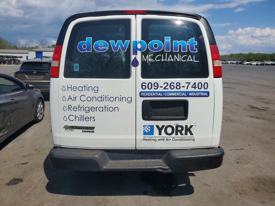 2015 Chevrolet Express G2500 მანქანა იყიდება აუქციონზე, vin: 1GCWGFFF0F1104382, აუქციონის ნომერი: 49804676