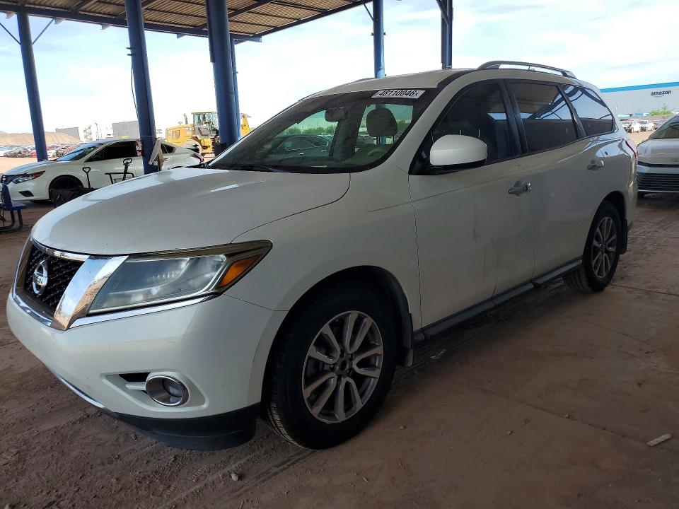 2014 Nissan Pathfinder მანქანა იყიდება აუქციონზე, vin: 5N1AR2MN7EC693680, აუქციონის ნომერი: 48110046
