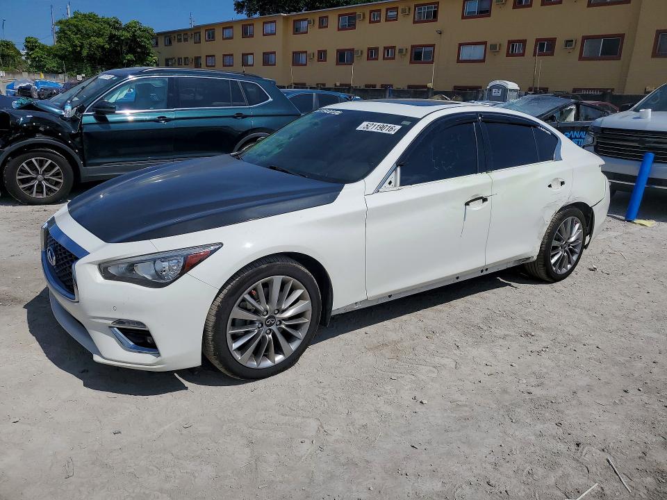 52119016 :رقم المزاد ، JN1EV7BP5MM702312 vin ، 2021 Infiniti Q50 مزاد بيع