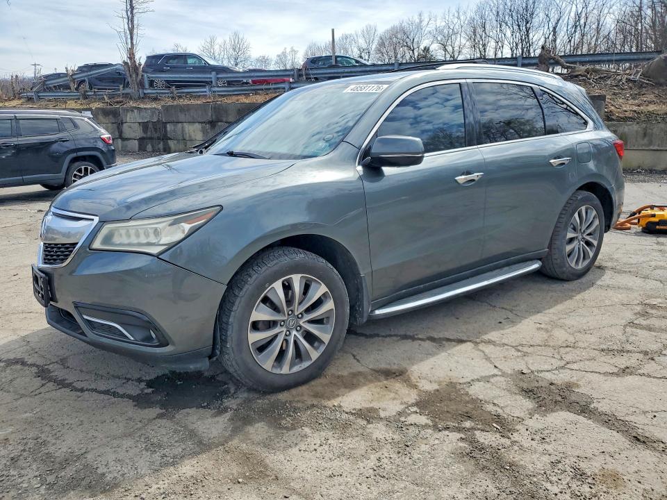 Продаж на аукціоні авто 2015 Acura Mdx, vin: 5FRYD4H44FB007354, номер лоту: 48581176