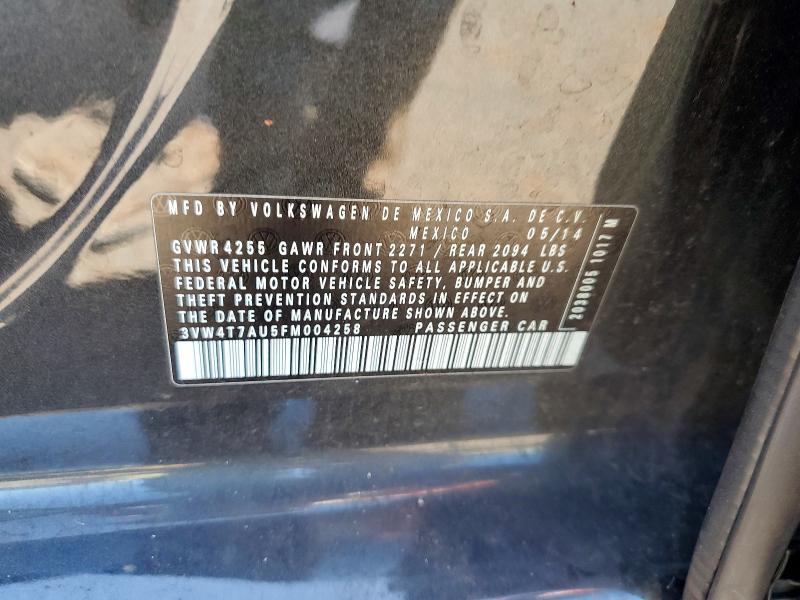 Aukcja sprzedaży 2015 Volkswagen Gti, vin: 3VW4T7AU5FM004258, numer aukcji: 48526726