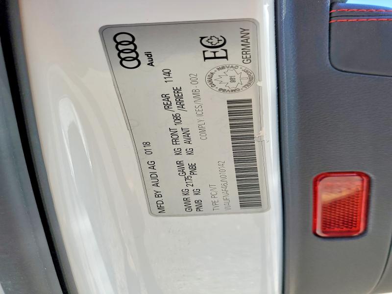 Aukcja sprzedaży 2018 Audi A4, vin: WAUFNAF46JN010142, numer aukcji: 51151676