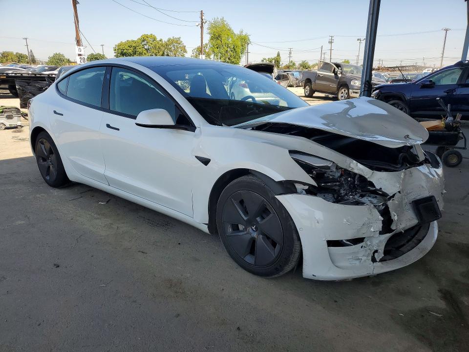 Продажа на аукционе авто 2022 Tesla Model 3, vin: 5YJ3E1EAXNF376784, номер лота: 53848846