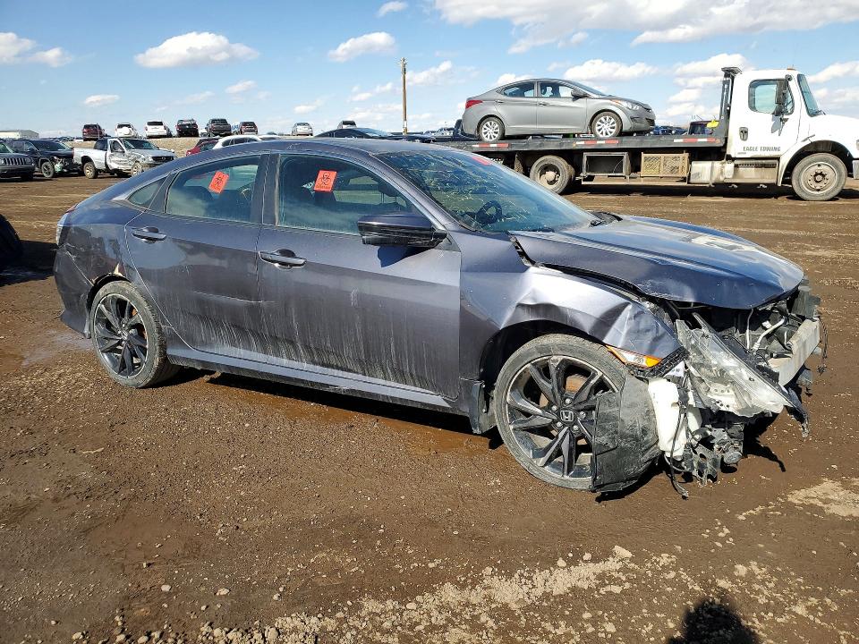 48803806 :رقم المزاد ، 2HGFC2F82LH011075 vin ، 2020 Honda Civic مزاد بيع