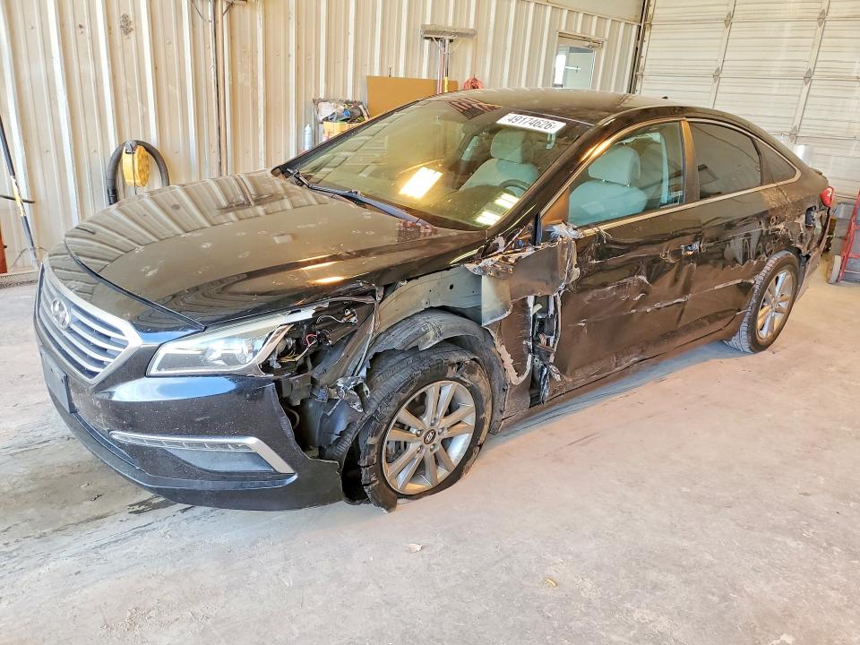 2015 Hyundai Sonata მანქანა იყიდება აუქციონზე, vin: 5NPE24AF9FH154177, აუქციონის ნომერი: 49174626